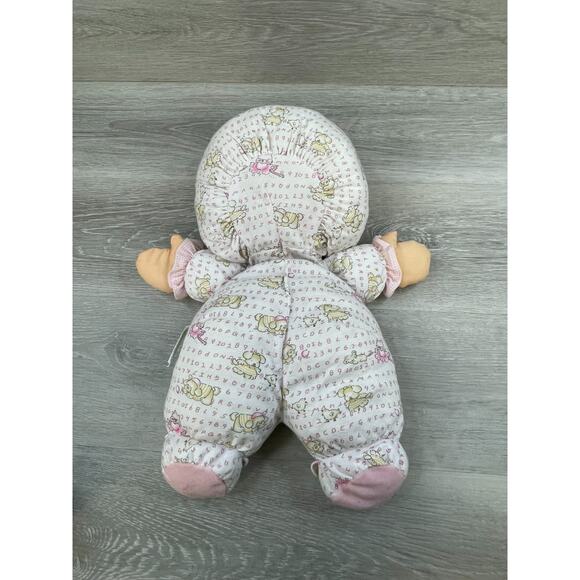 1994 VTG Well Made Little Darlin's Sewn Face Soft Plush Terry Cloth Doll - 18in - Picture 2 of 5